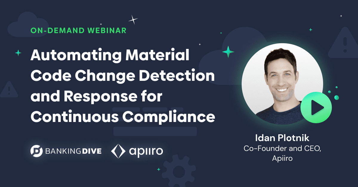 Automating Material Code Change Detection and Response for Continuous Compliance