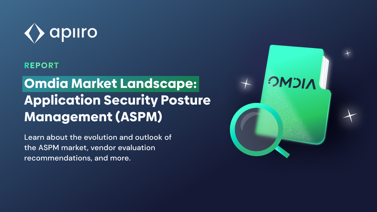Omdia Market Landscape: Application Security Posture Management (ASPM)